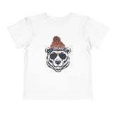 Chicago Bear Toddler Tee — Cool Beanie Bear Kids Shirt
