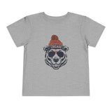Chicago Bear Toddler Tee — Cool Beanie Bear Kids Shirt